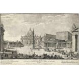 Pannini, Giovanni Paolo: Veduta intiera Della gran Piazza e Chiesa di S. Pietro in Vaticanonach.