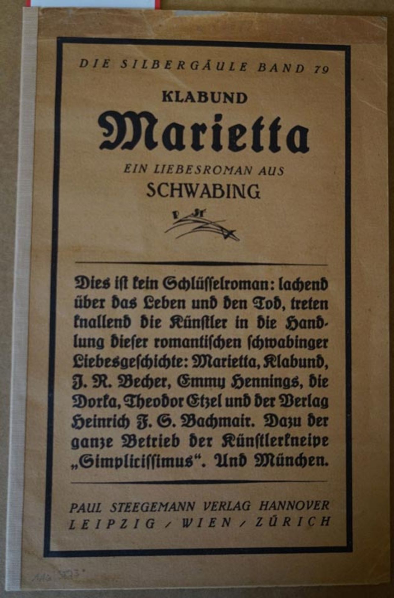 Klabund: Marietta