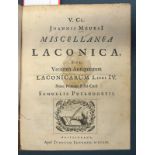 Meurs, Johannes van: Miscellanea Laconica