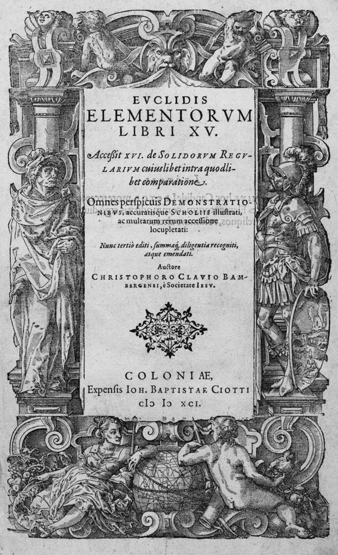 Clavius, Christophorus und Euclid: Elementorum libri XV