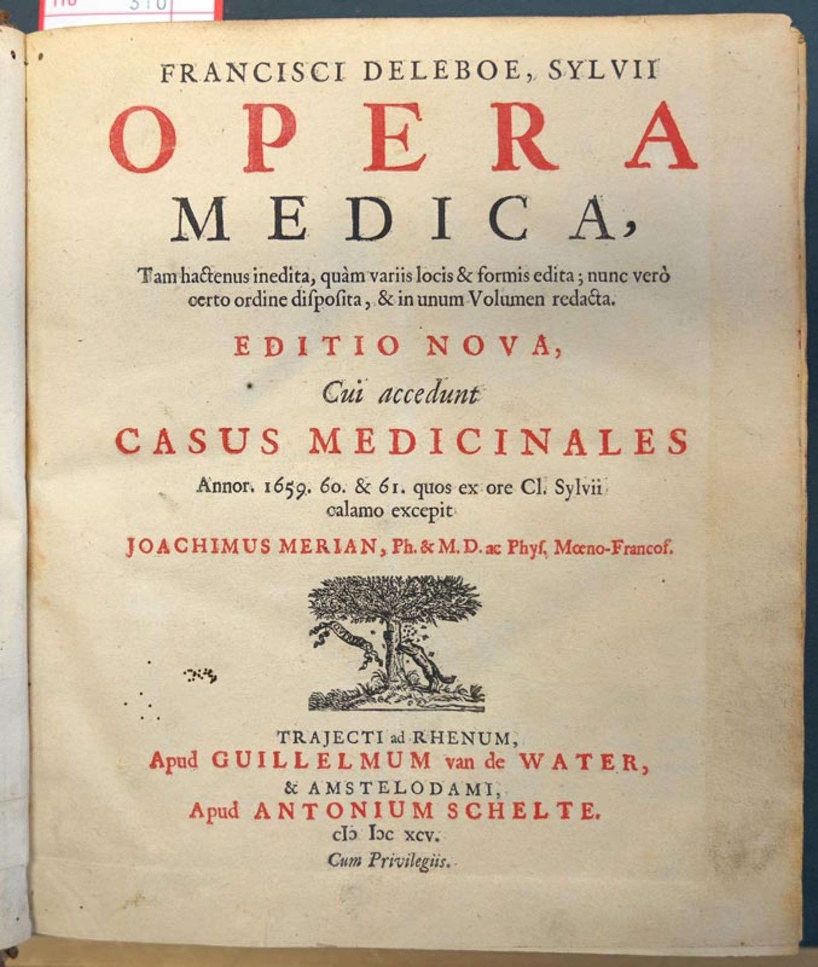 Boe, Frans de le: Opera medica