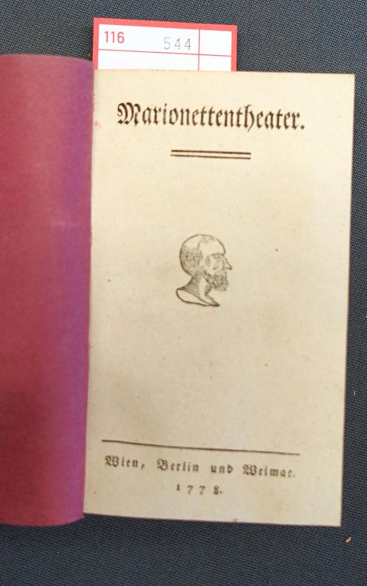 Schink, Johann Friedrich: Marionettentheater