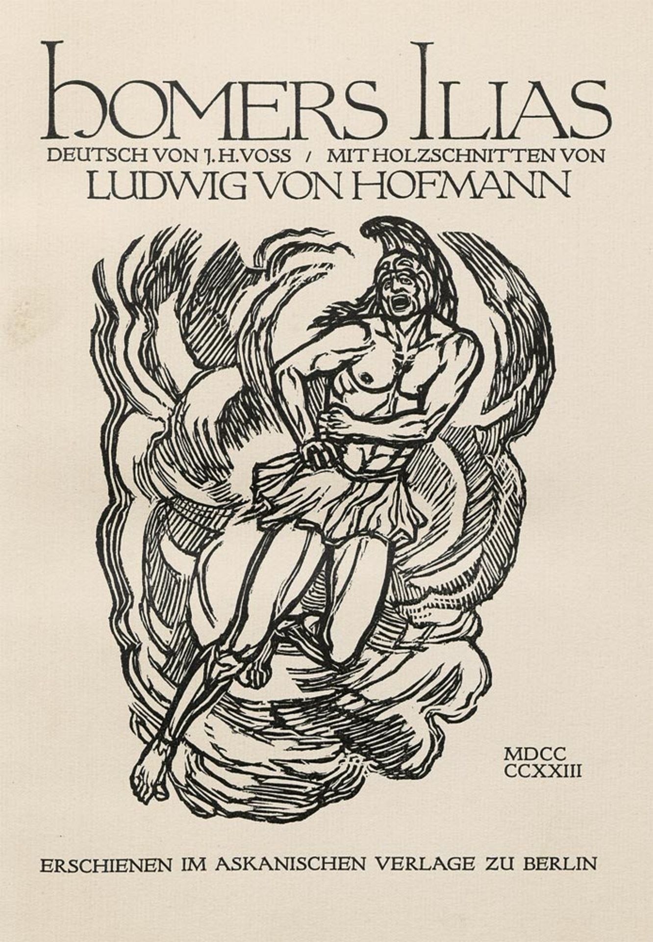 Homer und Hofmann, Ludwig von: Ilias