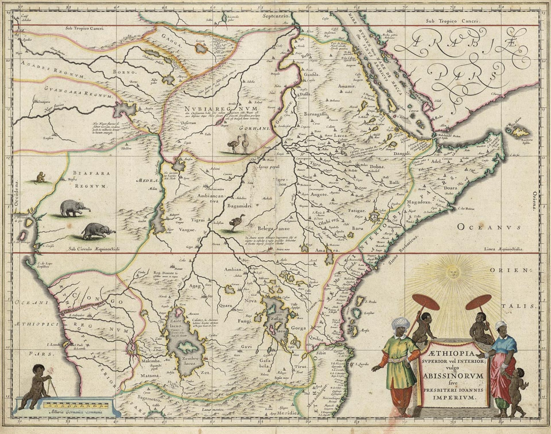 Blaeu, Willem Janszoon: Aethiopia