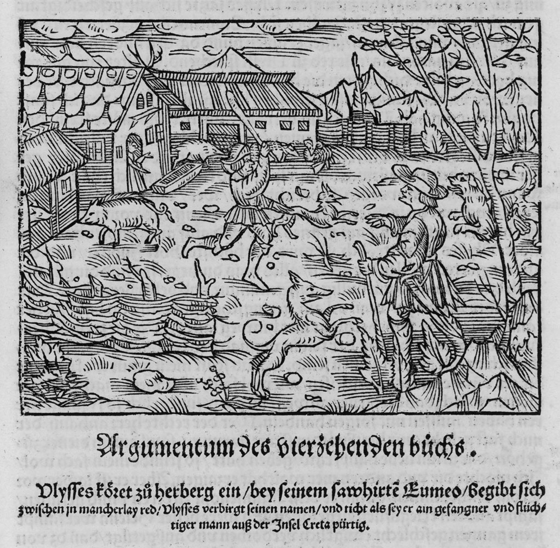 Homer: Odyssea, Erster Druck der ersten deutschen Ausgabe - Bild 3 aus 4