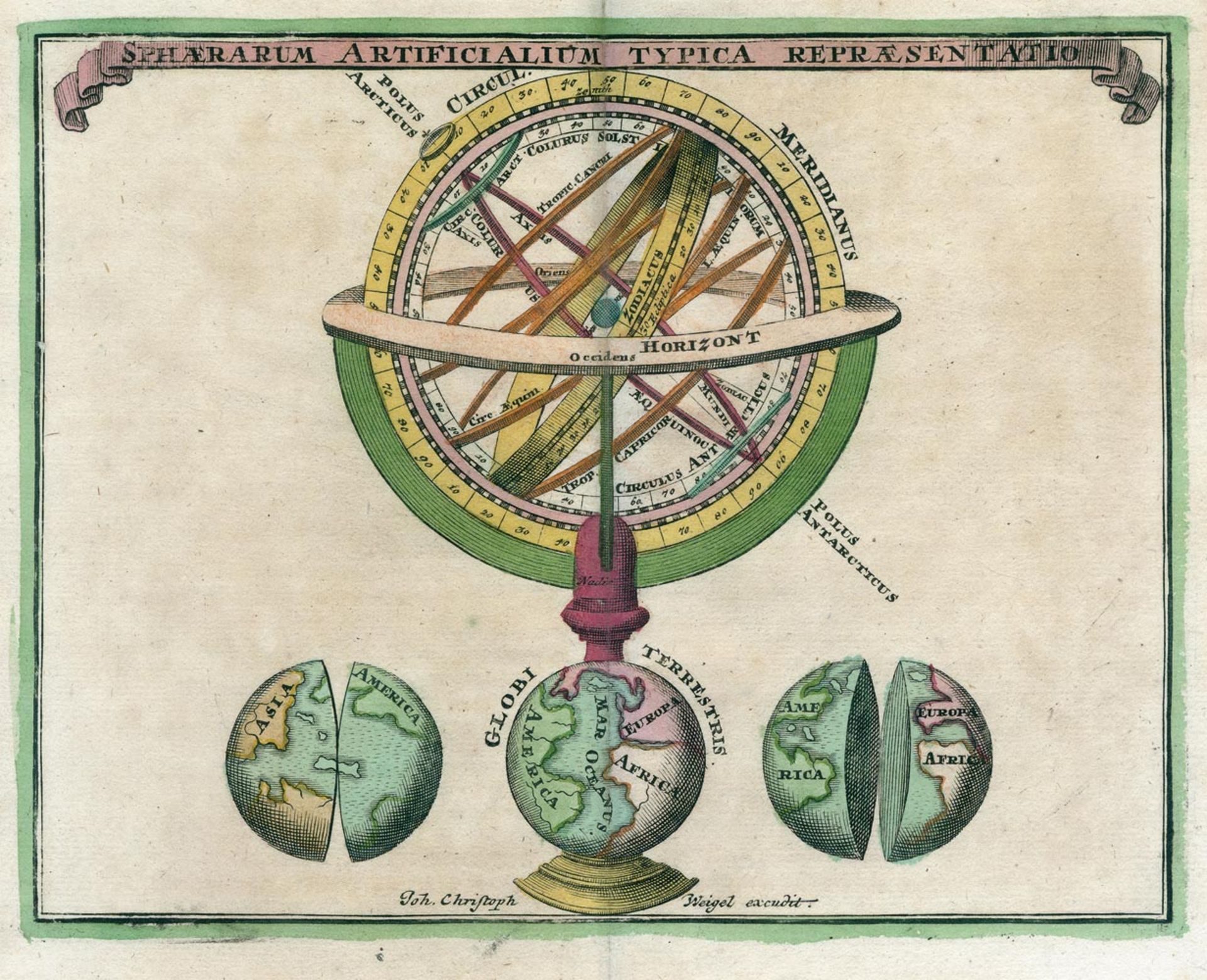 Weigel, Johann Christoph: Atlas portatilis