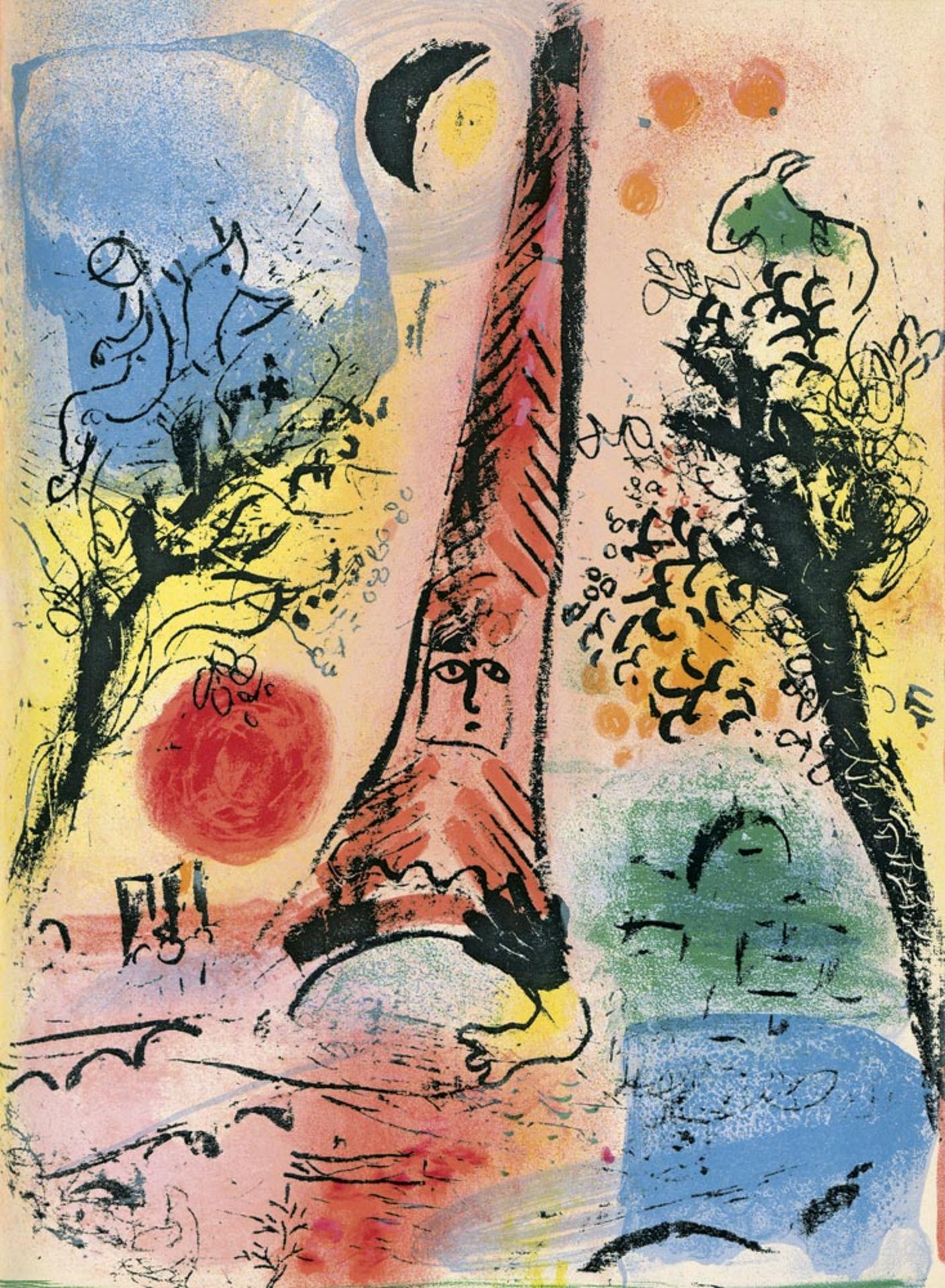 Sorlier, Charles und Chagall, Marc - Illustr.: Chagall Lithographe I-VI