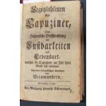 Gleichmann, Johann Zacharias: Ergötzlichkeiten der Capuziner