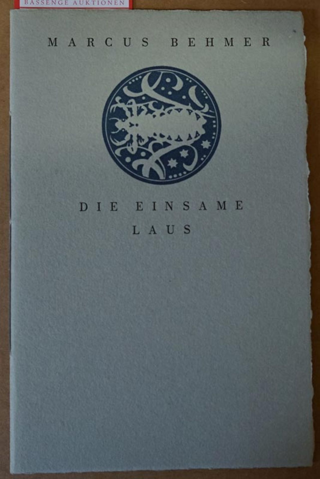 Behmer, Marcus und Hussel, Horst - Illustr.: Die einsame Laus