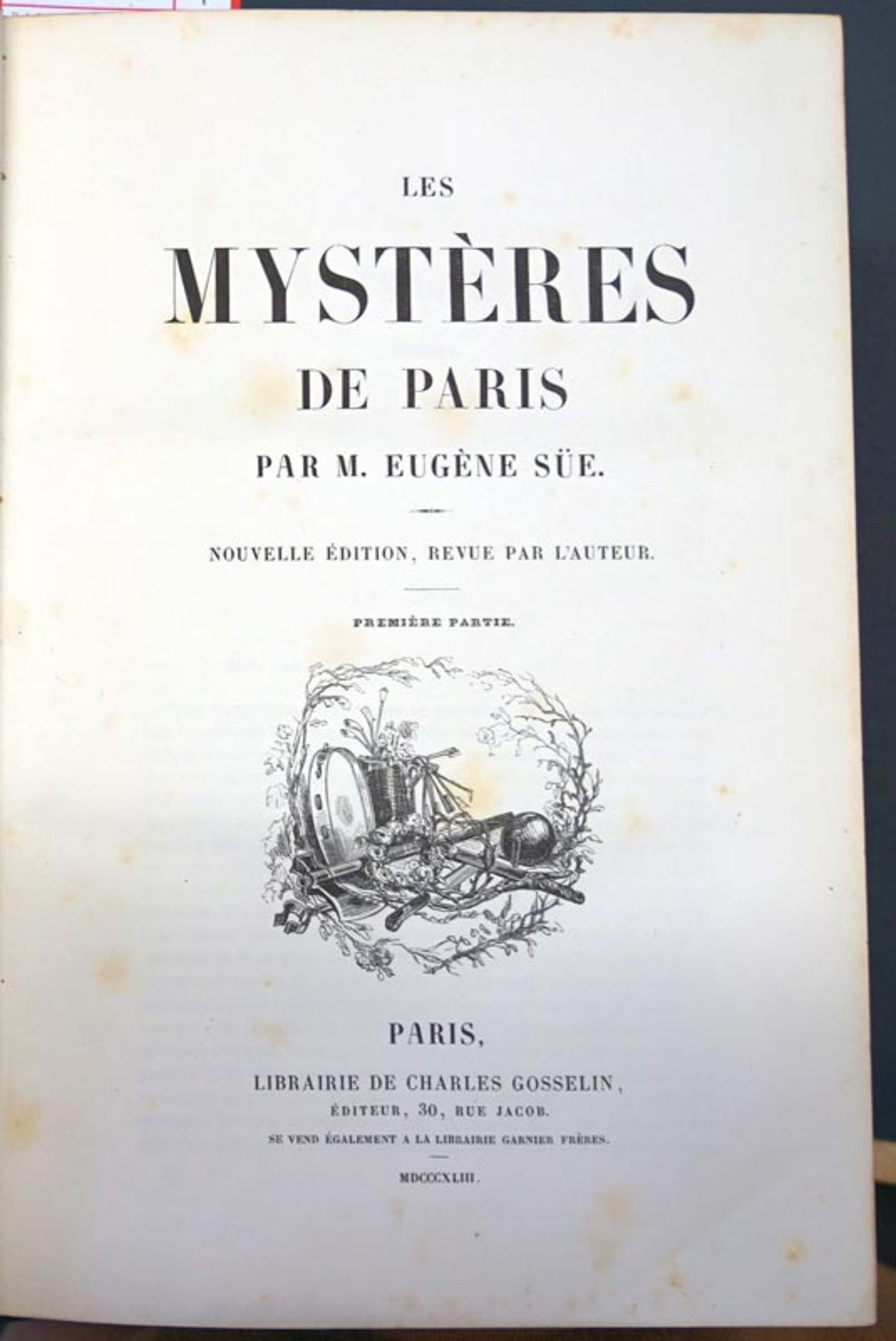 Sue, Eugène: Les mystères des Paris