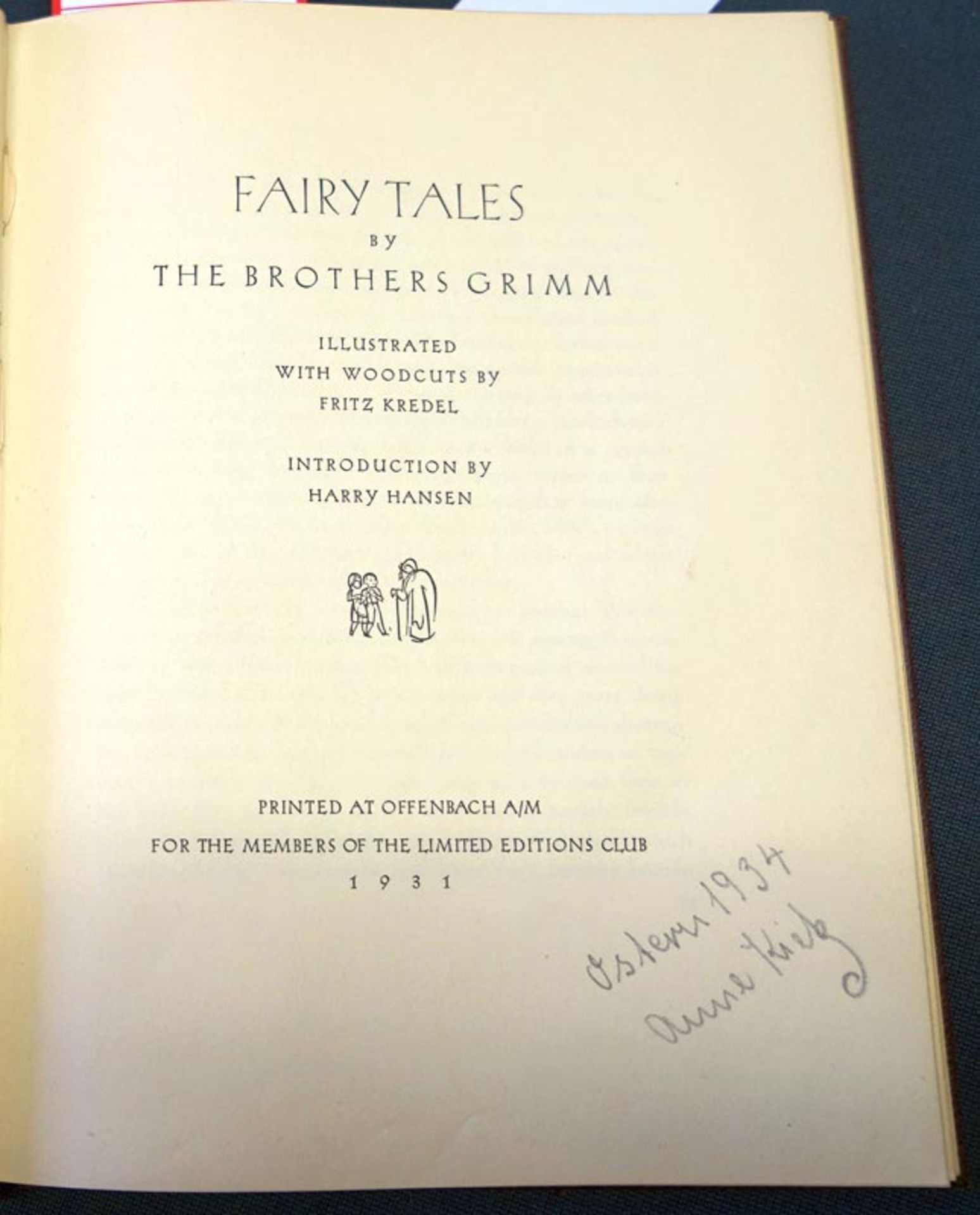 Grimm, Gebrüder und Kredel, Fritz - Illustr.: Fairy Tales