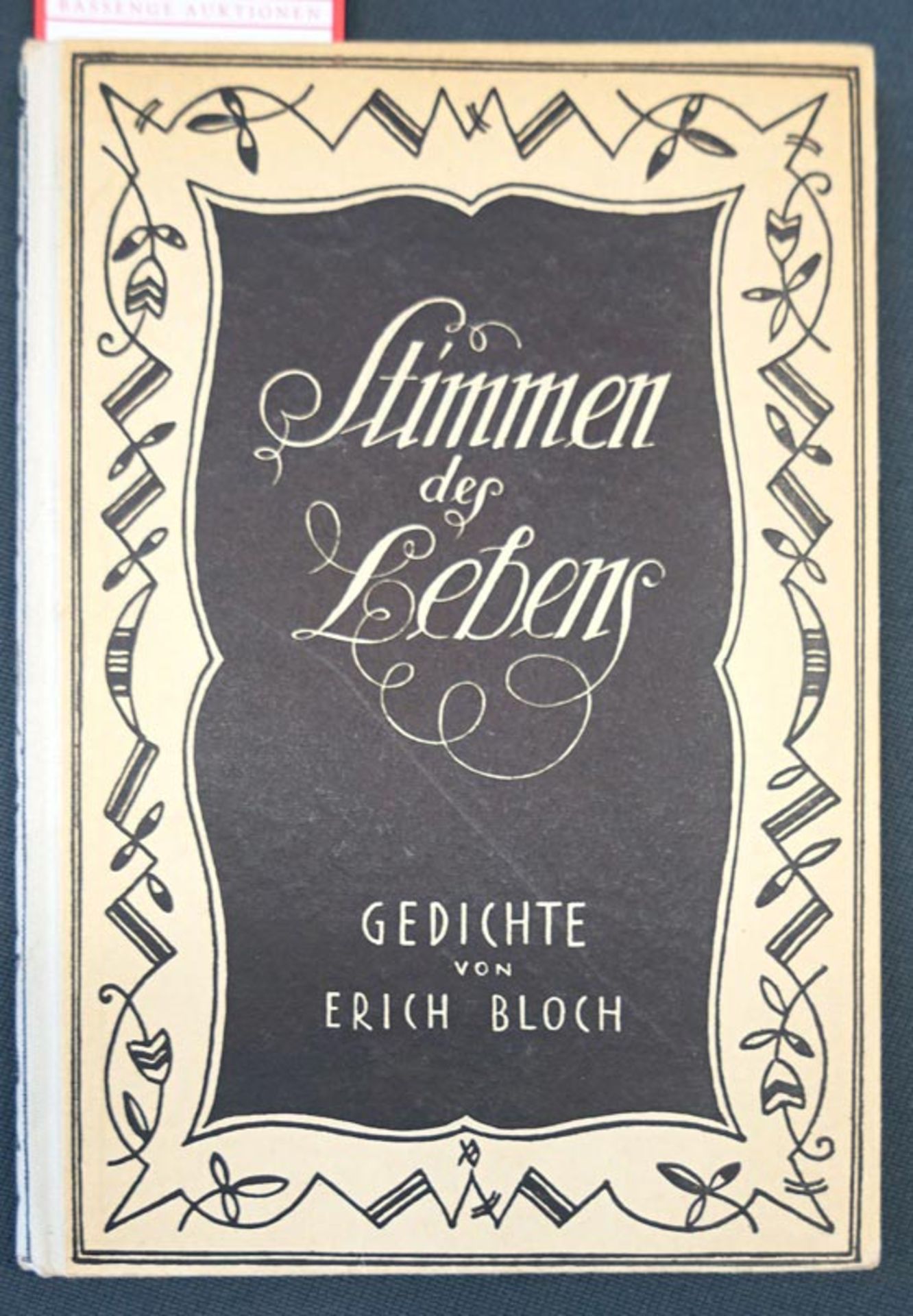 Bloch, Erich: Stimmen des Lebens