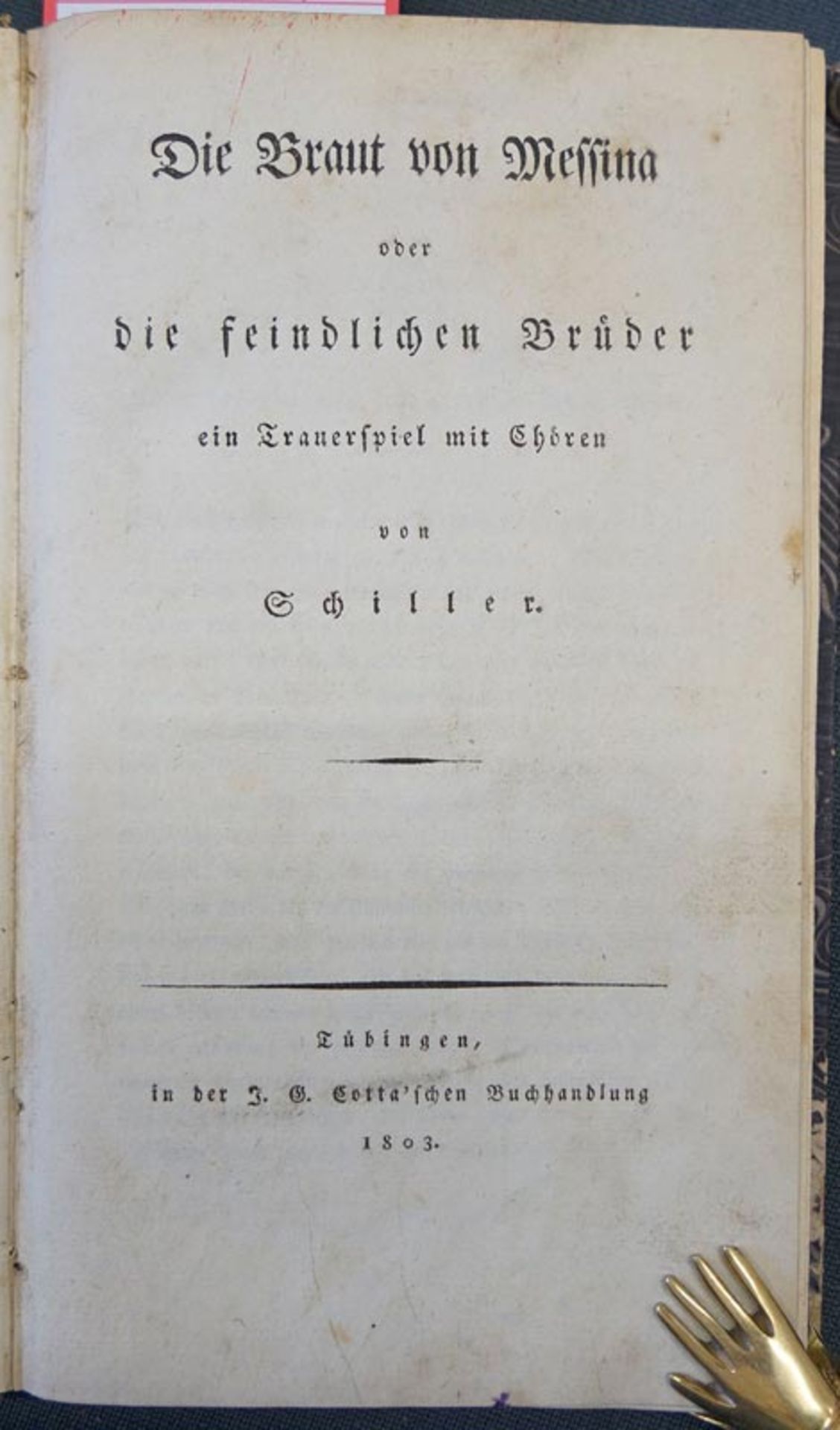 Schiller, Friedrich: Die Braut von Messina