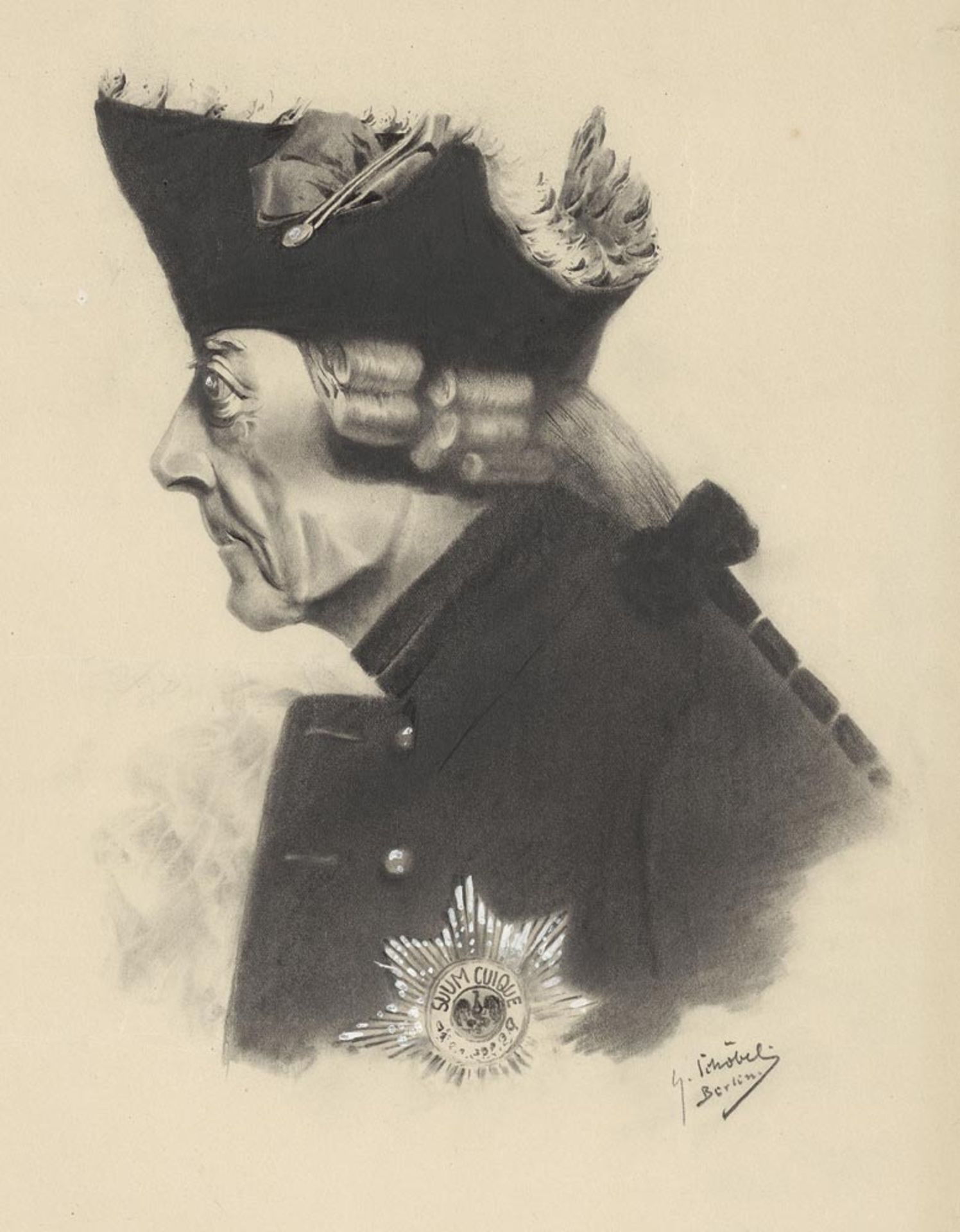 Schöbel, Georg und Friedrich II., der Große, König von Preußen: Friedrich II. der Große