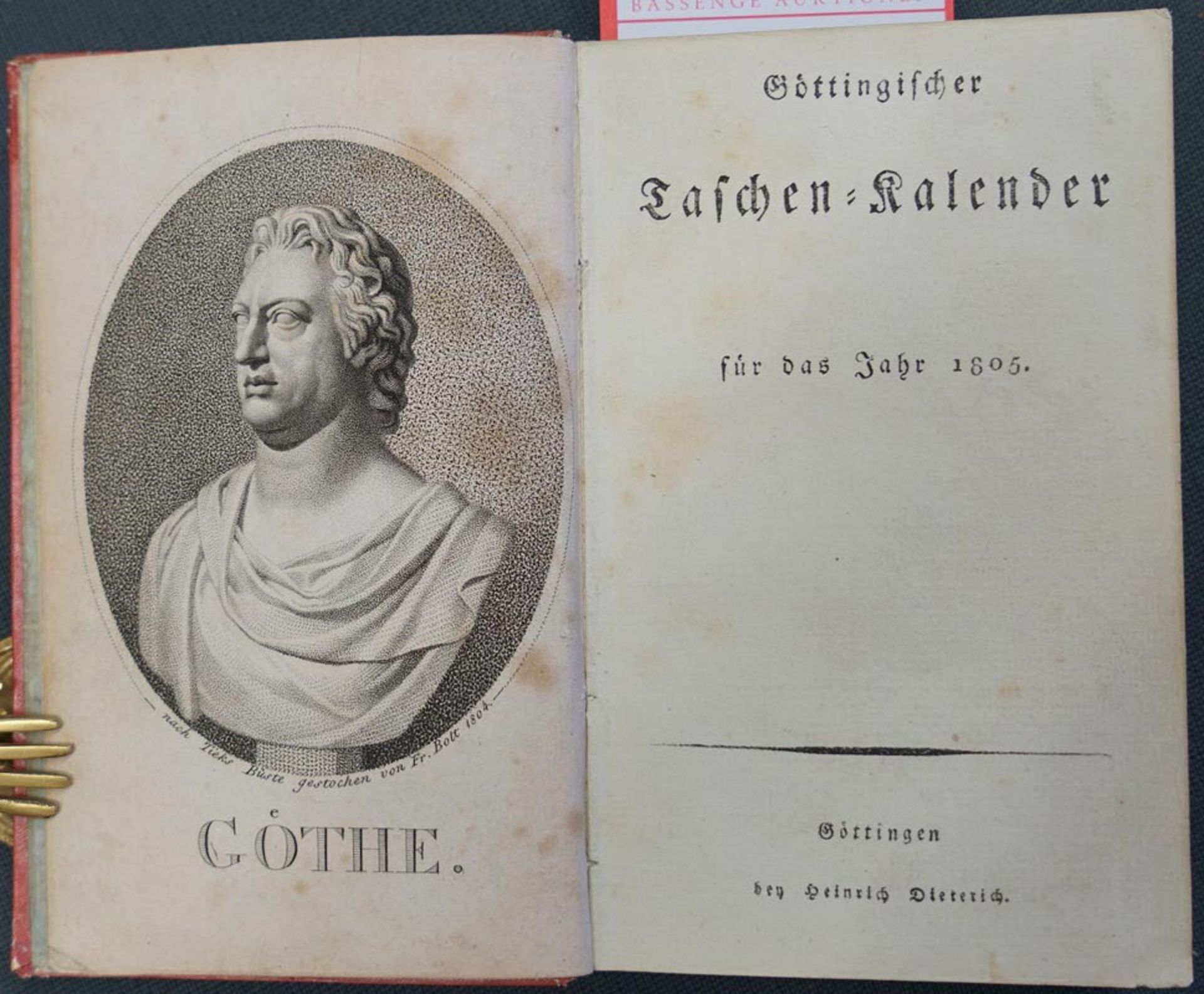 Göttingischer Taschen-Kalender: für das Jahr 1805