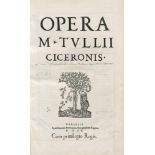 Cicero, Marcus Tullius: Opera