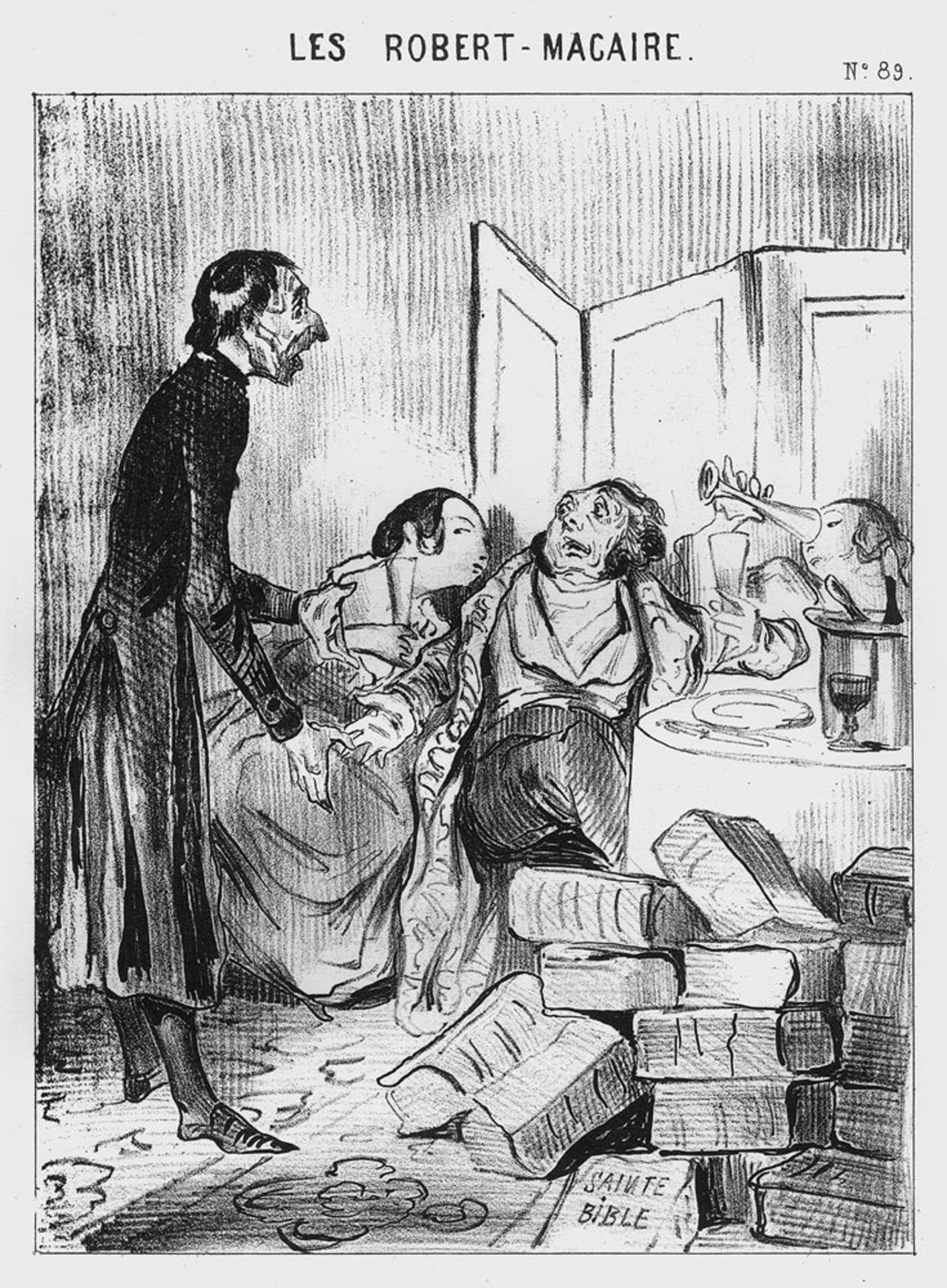 Daumier, Honoré: Les Robert-Macaire