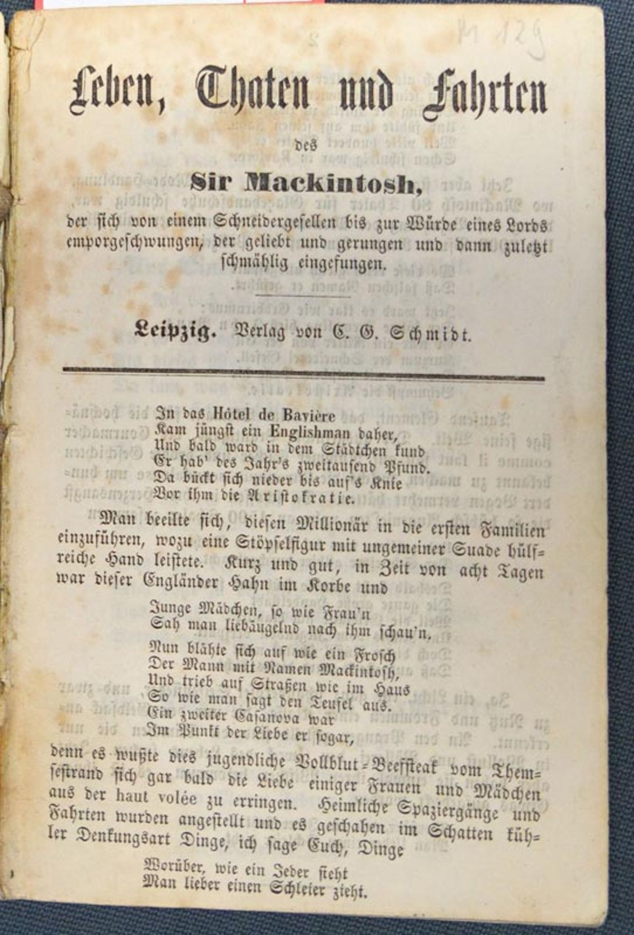 Mannhold, Leberecht: Alles gegen die Frauen