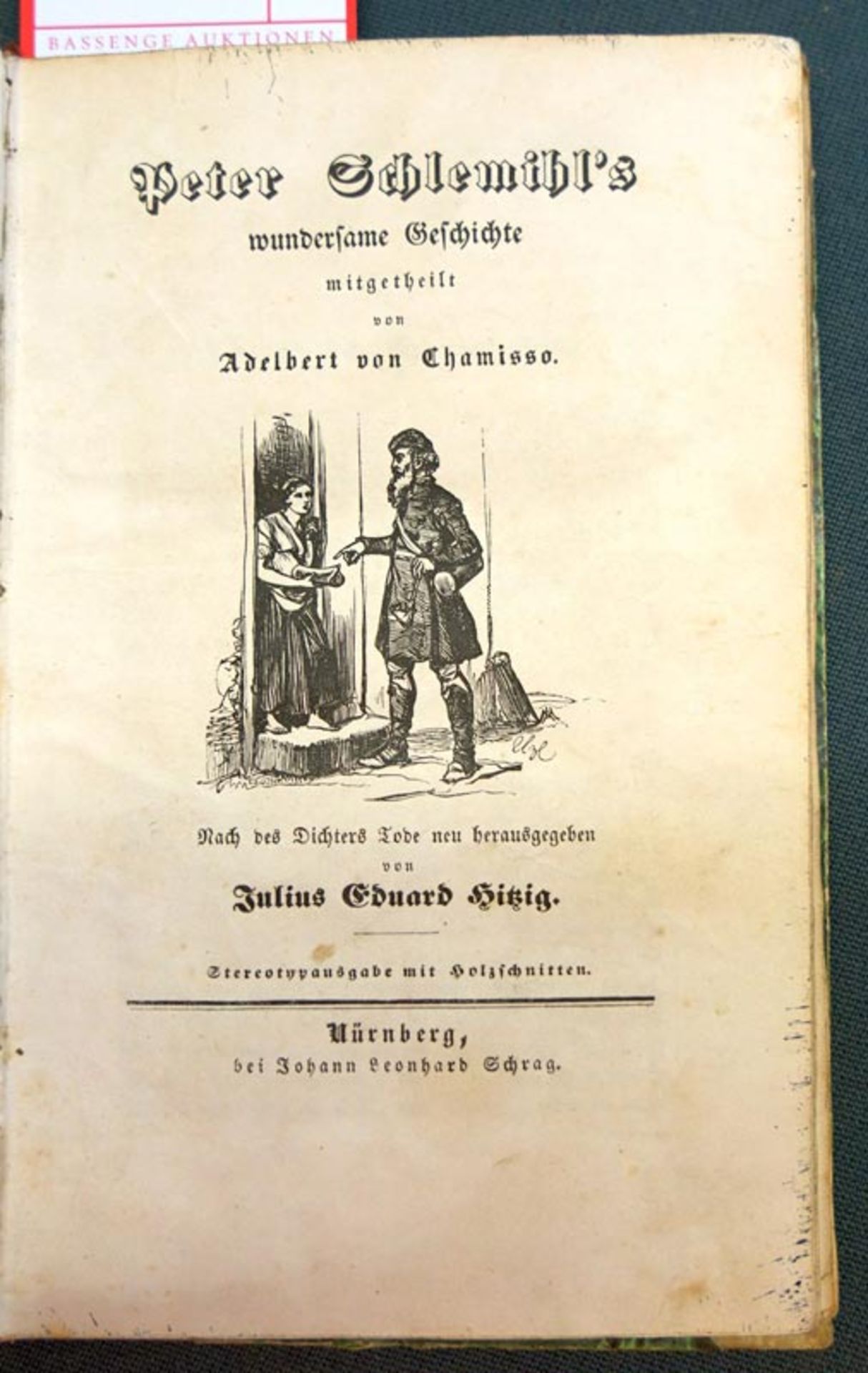 Chamisso, Adelbert von: Peter Schlehmil's wundersame Geschichte