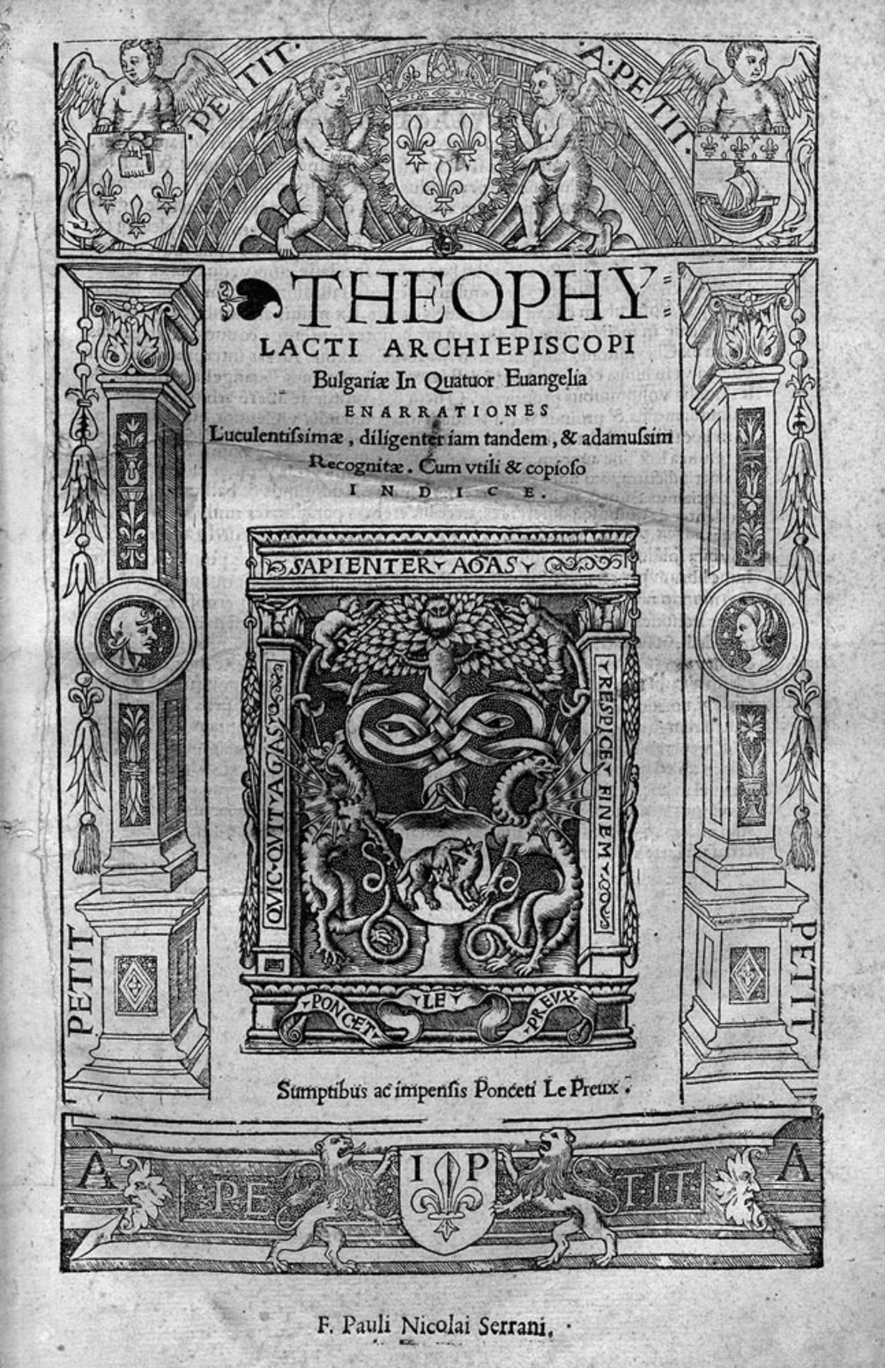 Theophylakt von Ohrid: In quatuor evangelia enarrationes