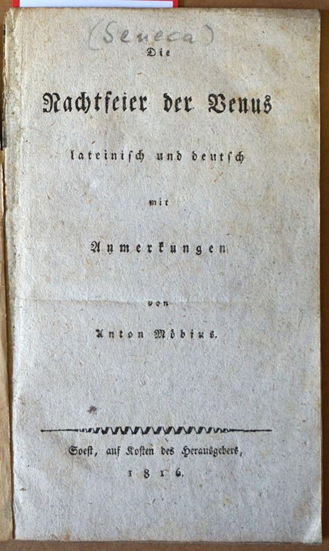 Seneca, Lucius Annaeus: Die Nachtfeier der Venus