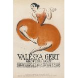 Kainer, Ludwig und Gert, Valeska: Valeska Gert. Groteske Tänze. Theatersaal d. Hochschule f. Musik.
