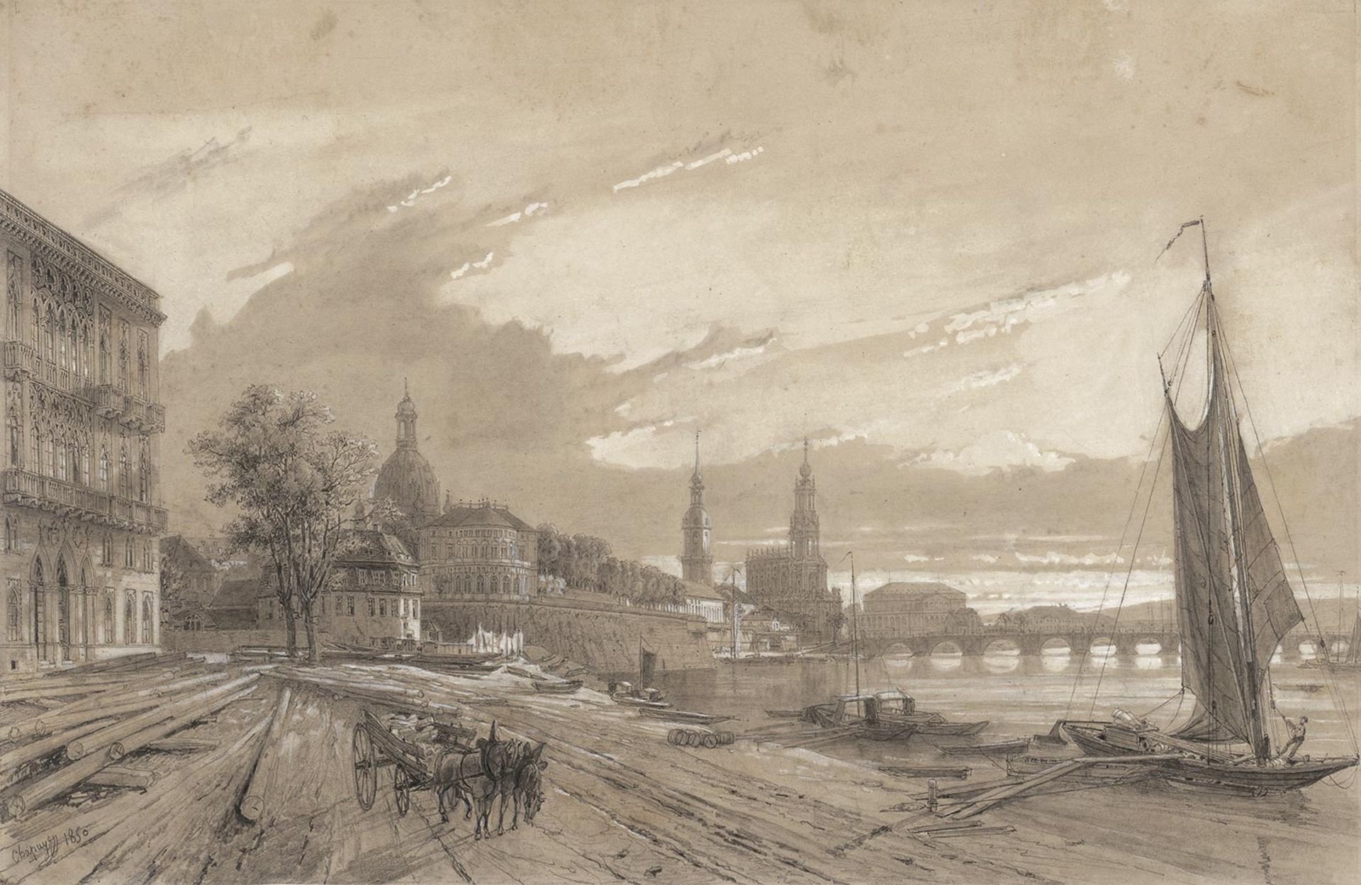 Chapuy, Nicolas-Marie-Joseph: Dresden