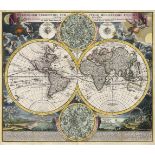 Homann, Johann Baptist: Konvolut von 5 kolorierten Kupferstichkarten