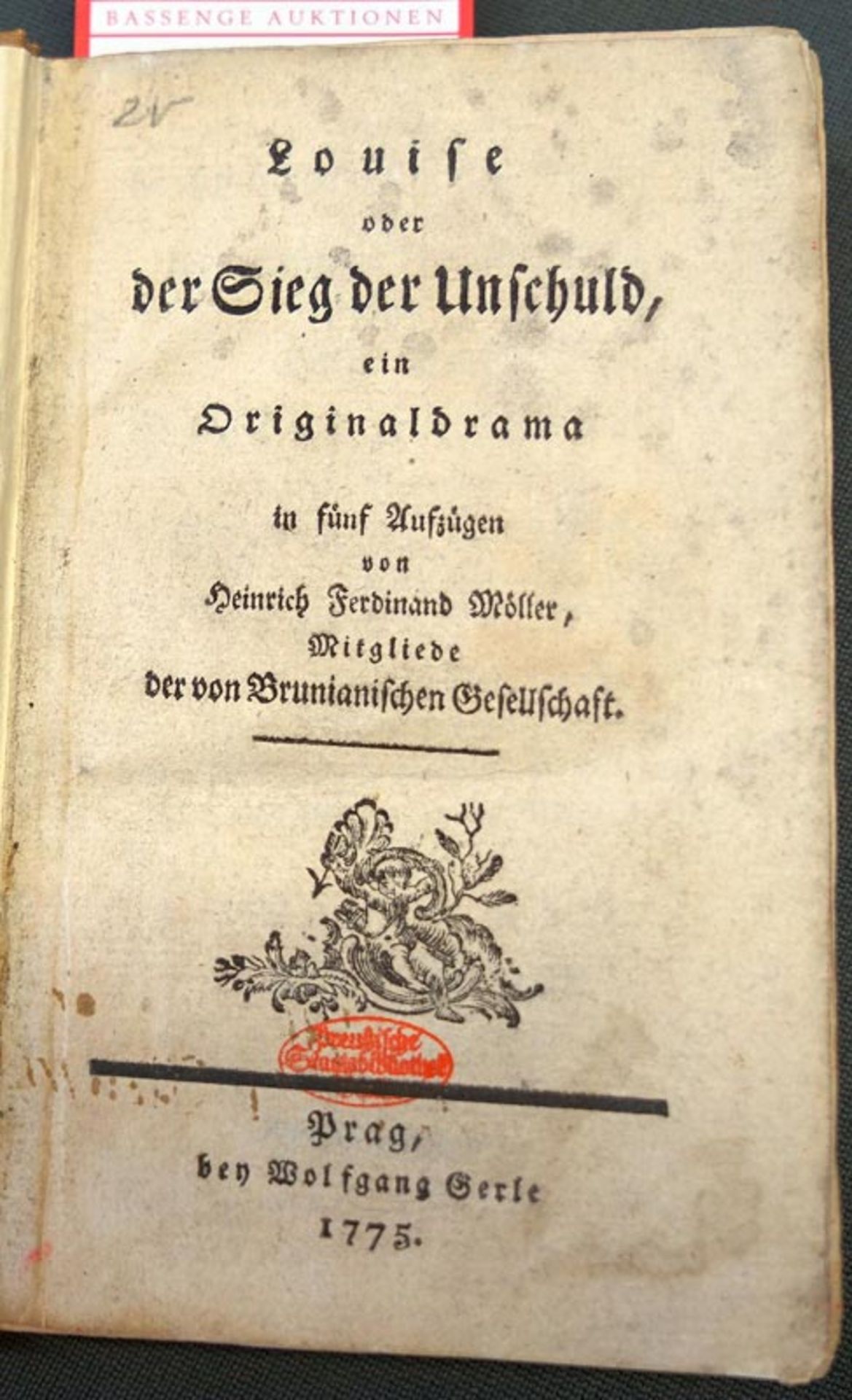 Möller, Heinrich Ferdinand: Louise oder der Sieg der Unschuld