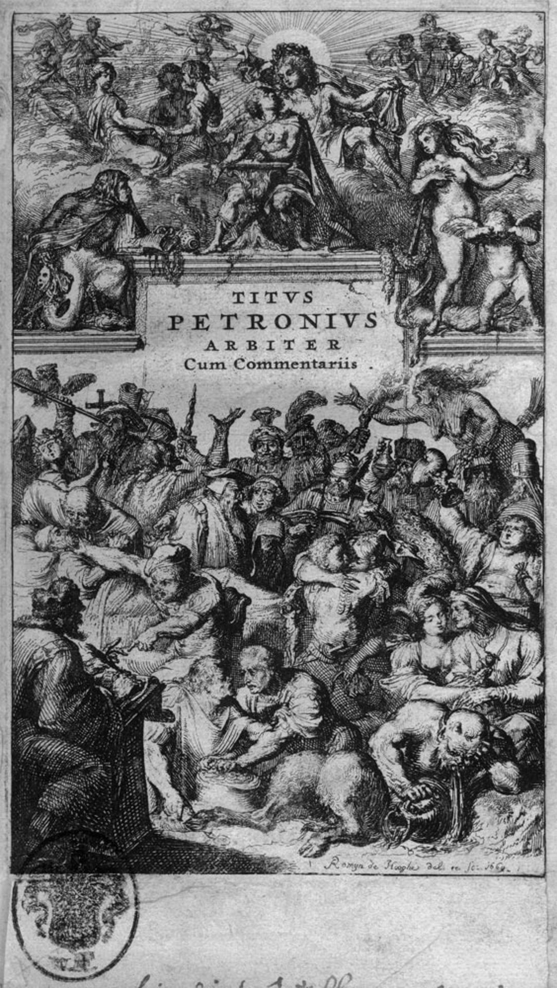 Petronius Arbiter, Titus: Satyricon (1669)