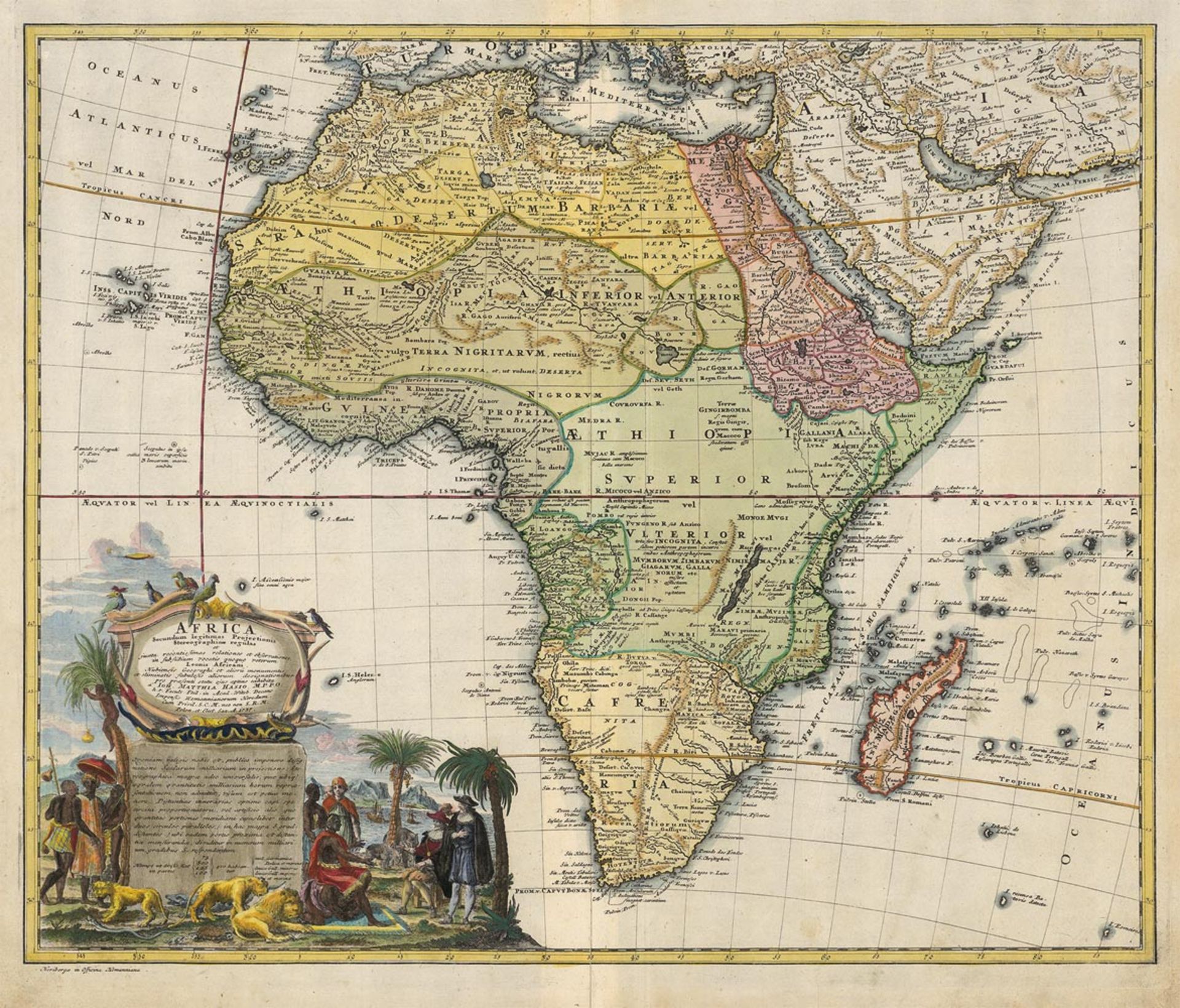 Hase, Johann Matthias: Africa