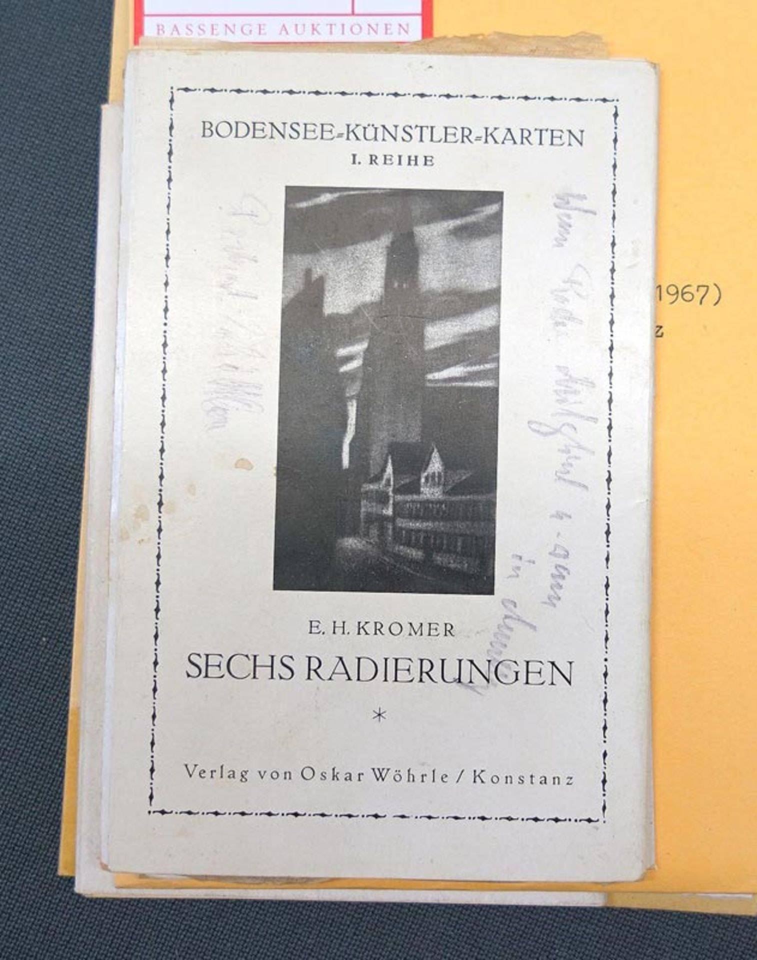 Bodensee-Künstlerkarten: 1.-4. Reihe