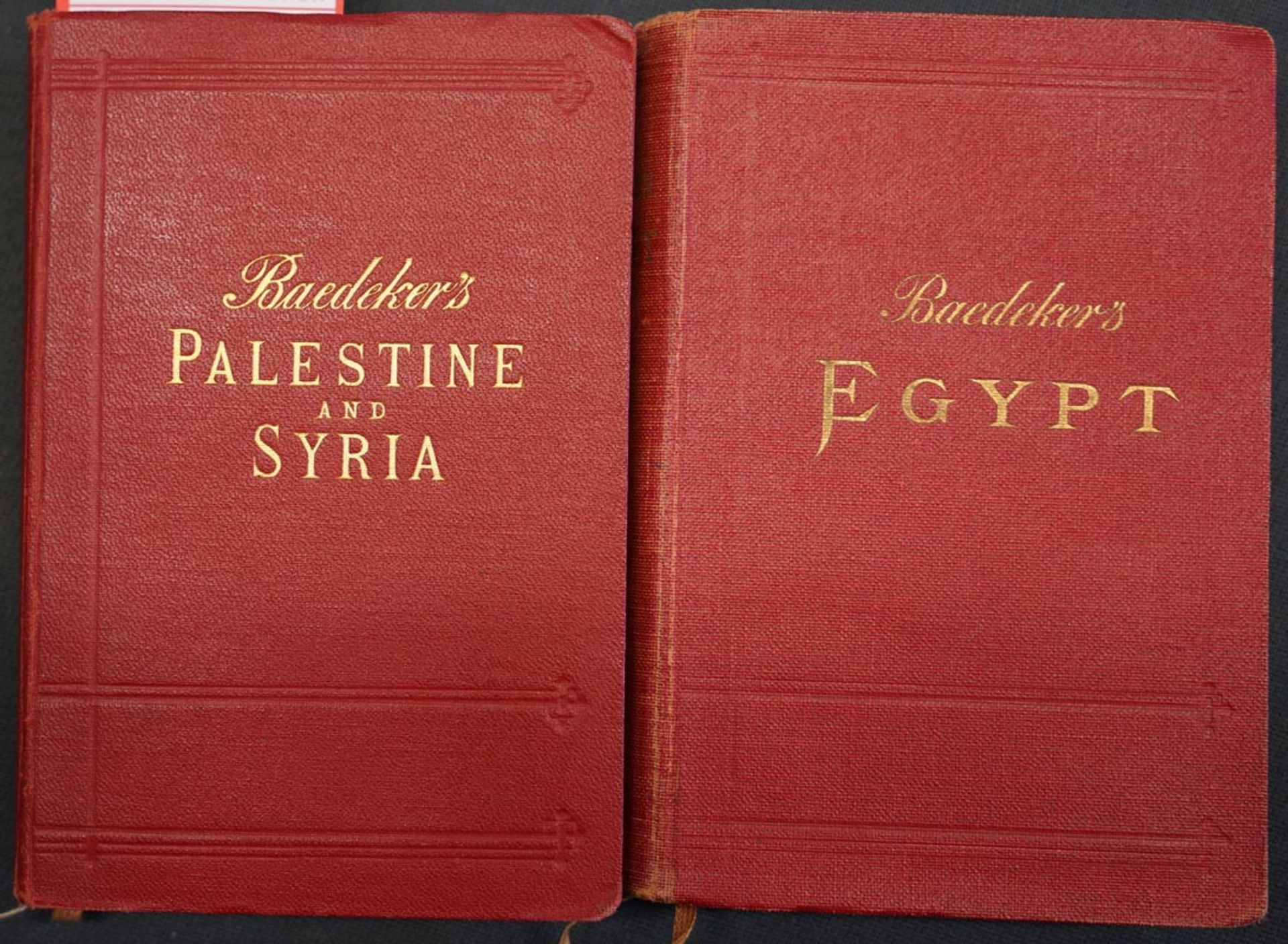Baedeker, Karl: Palestine and Syria + Egypt