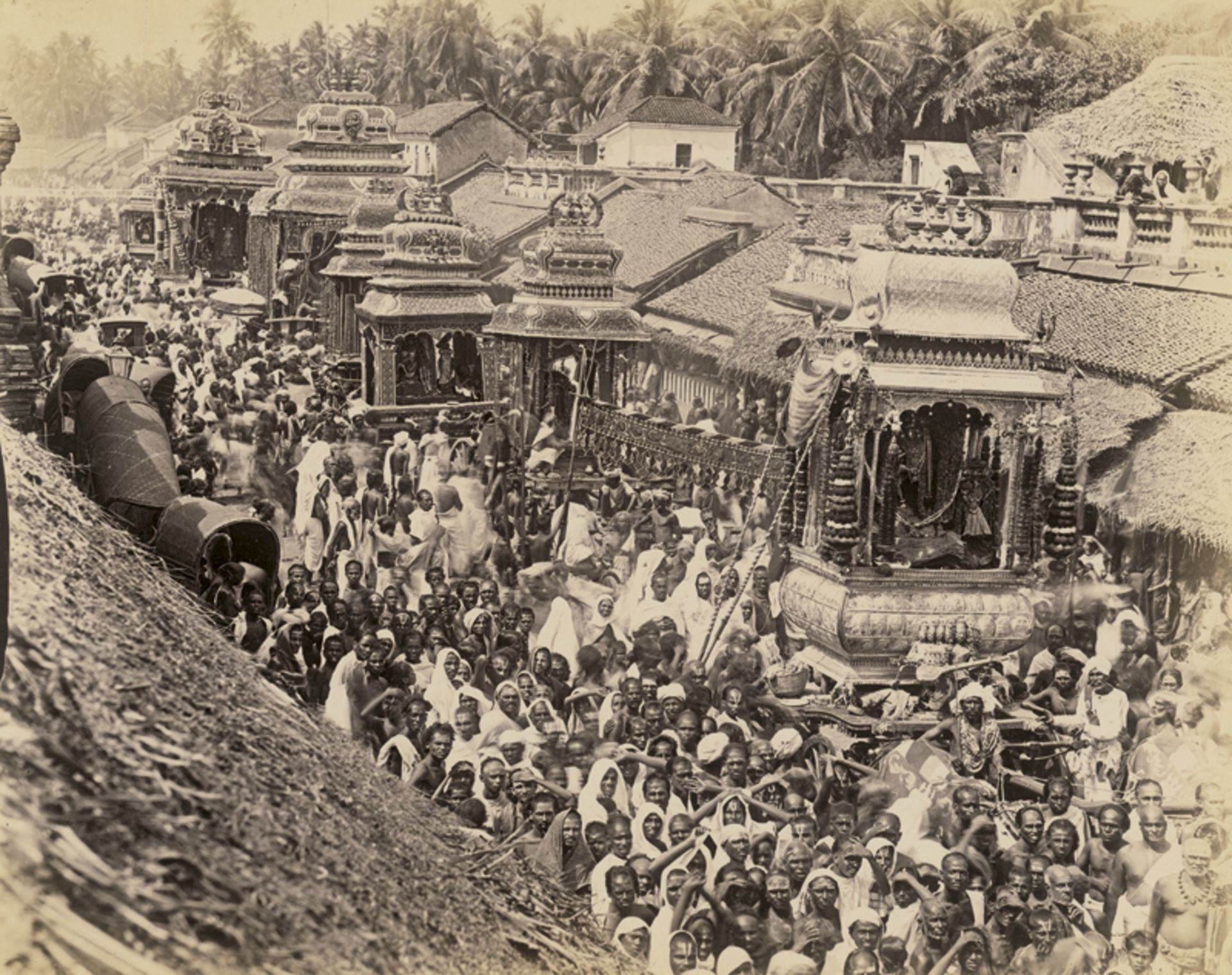 Travel Album India, Ceylon and Italy: Private souvenir and travel album of a trip to India and Ce