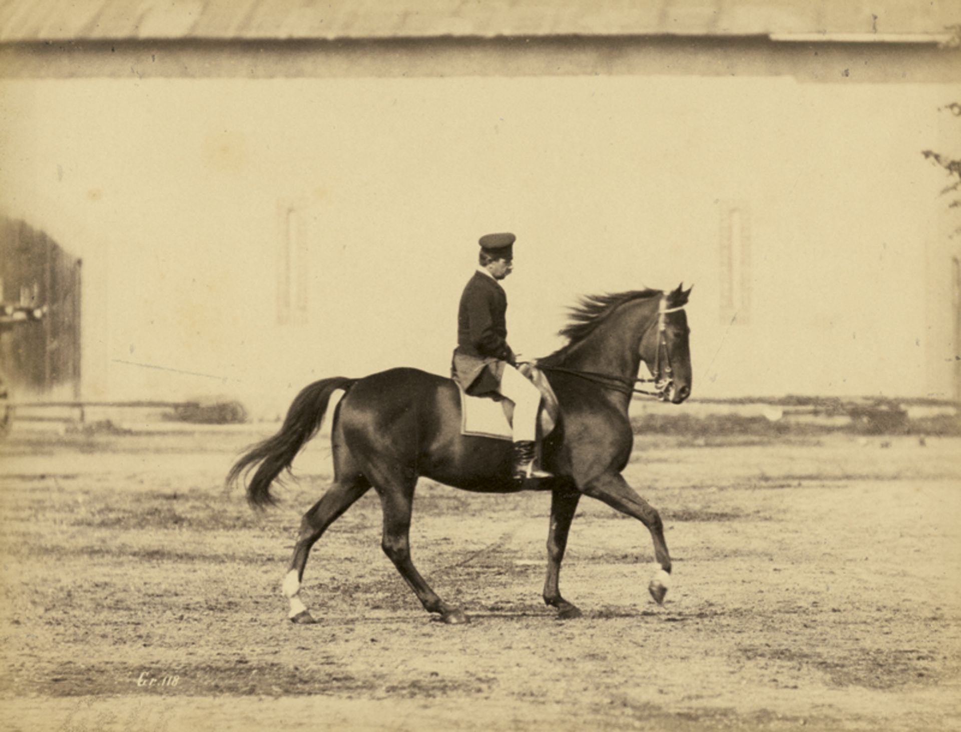 Anschütz, Ottomar: Calvary horses with riders, Graditz - Image 2 of 3