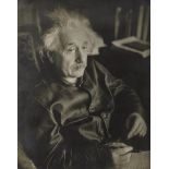 Jacobi, Lotte: Albert Einstein in Leather Jacket, Princeton, New Jersey