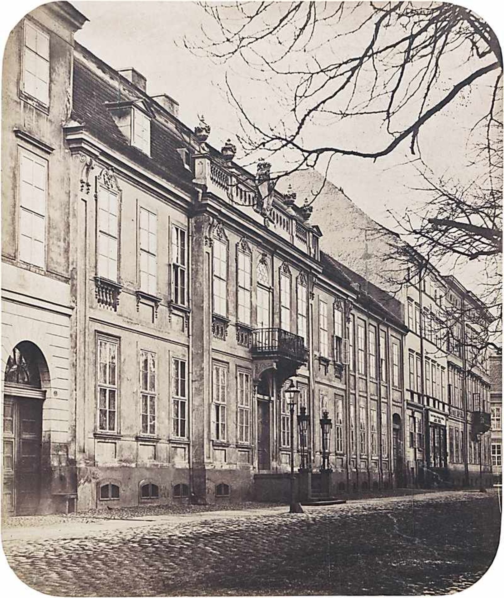 Ahrendts, Leopold: View of Palais von der Osten