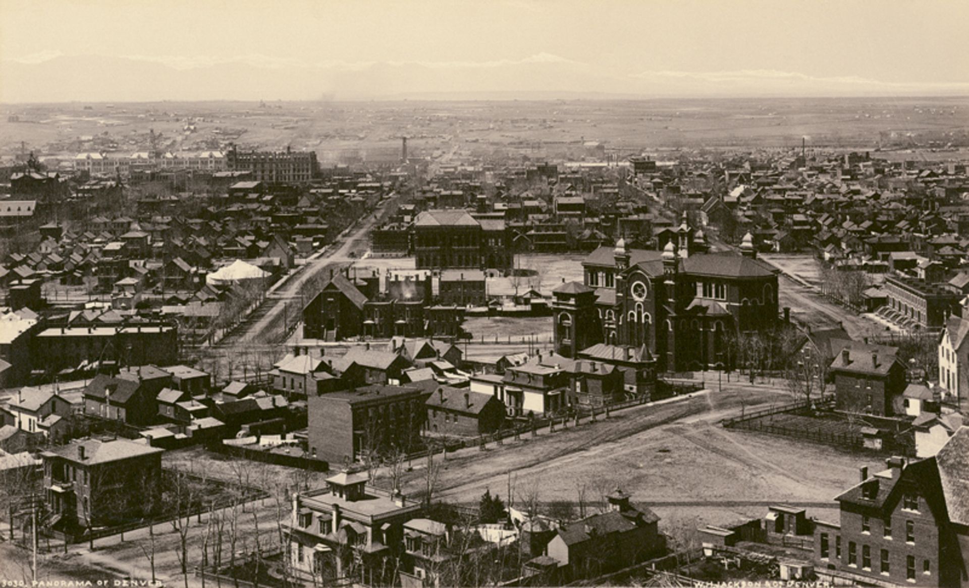 Jackson, William Henry: Panorama of Denver