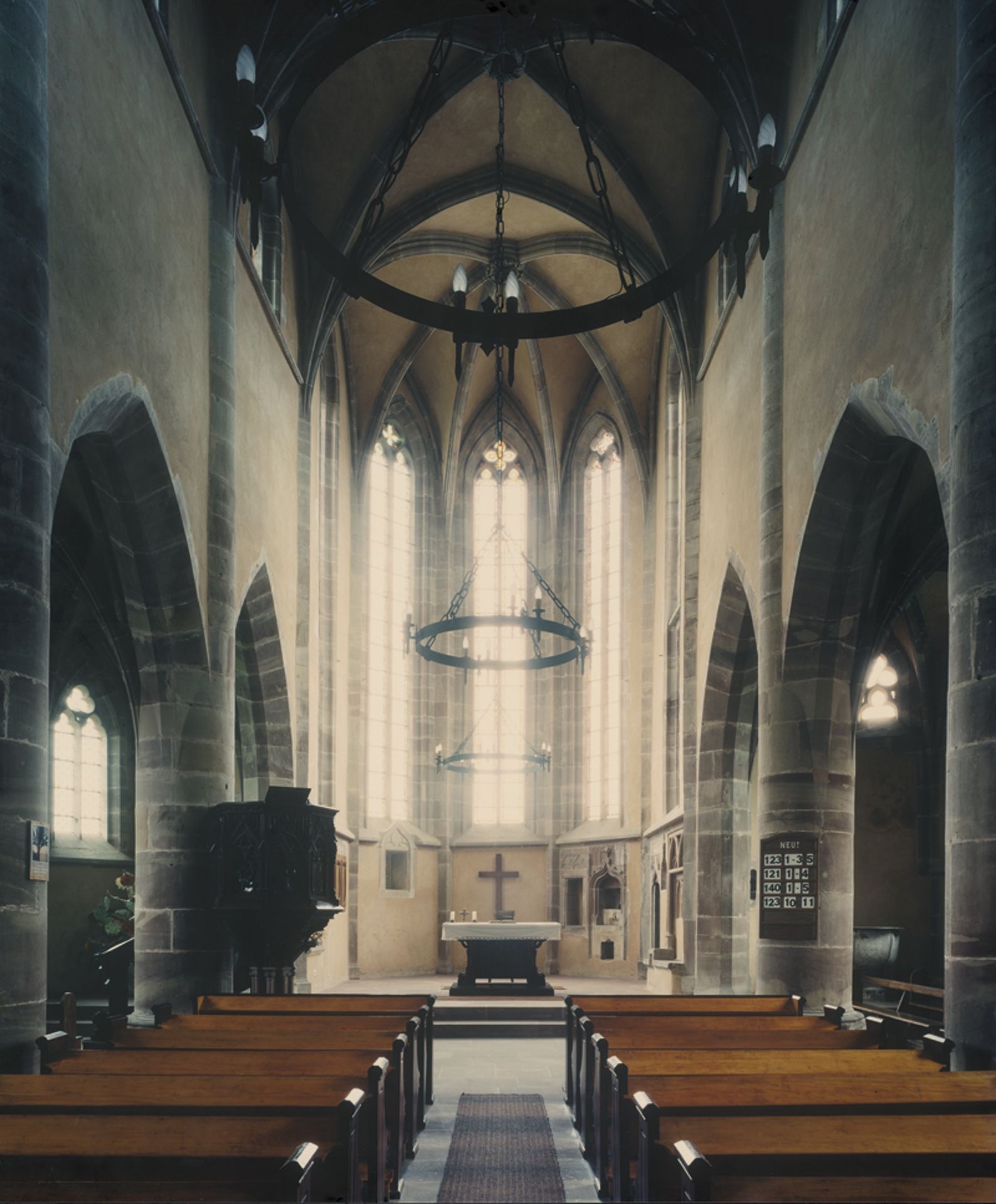 Koenig, Wilmar: German church from the series "Gotteshäuser"