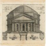 Beatrizet, Nicolas: Ansicht des Pantheons.