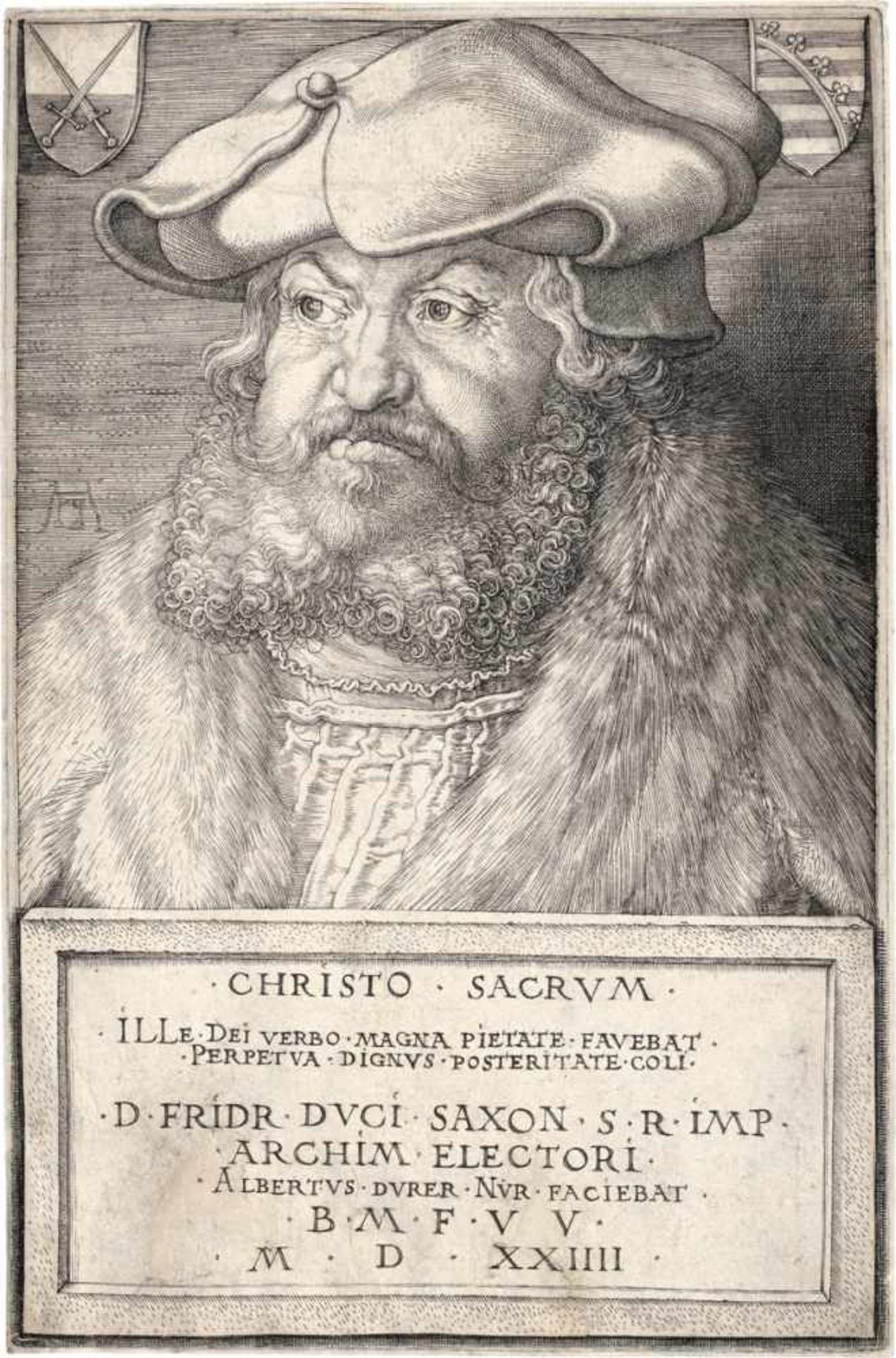 Dürer, Albrecht: Friedrich der Weise, Kurfürst von Sachsen