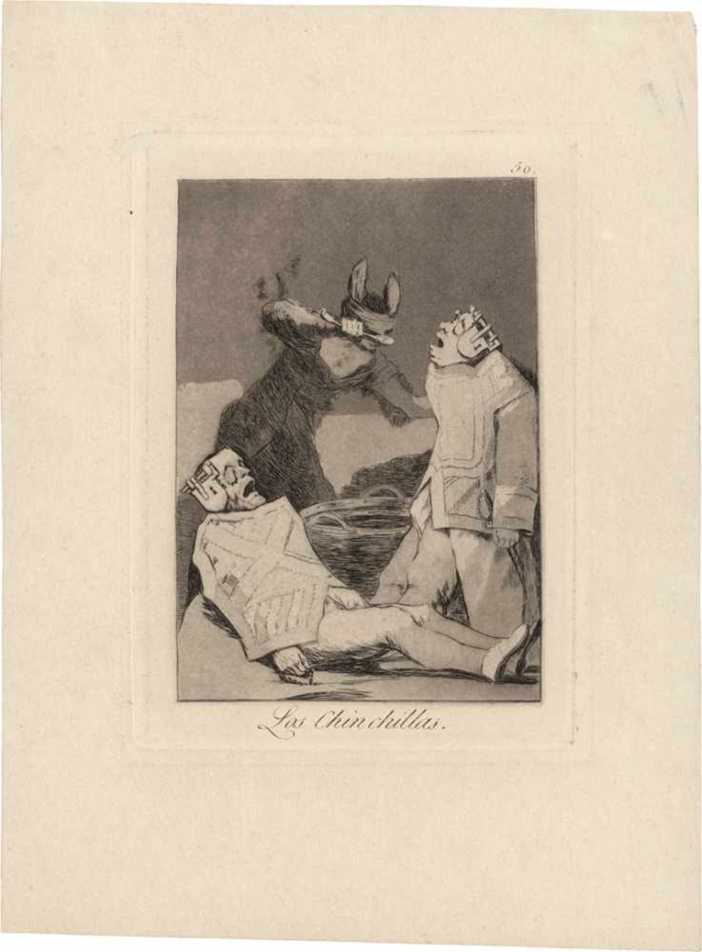 Goya, Francisco de: Los Chinchillas