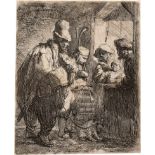 Rembrandt Harmensz. van Rijn: Die wandernden Musikanten