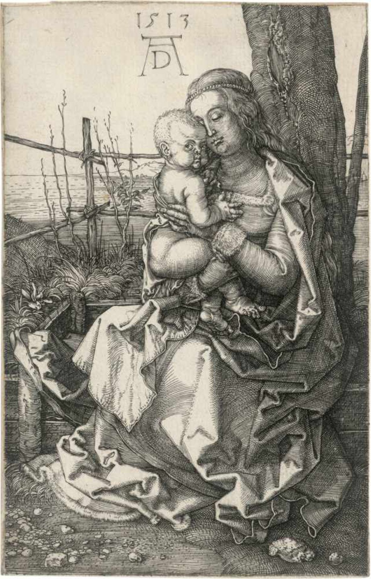 Dürer, Albrecht: Maria mit dem Kinde am Baum