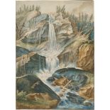 Nauman, August Franz Heinrich von: Gollinger Wasserfall im Tennengau, Österreich
