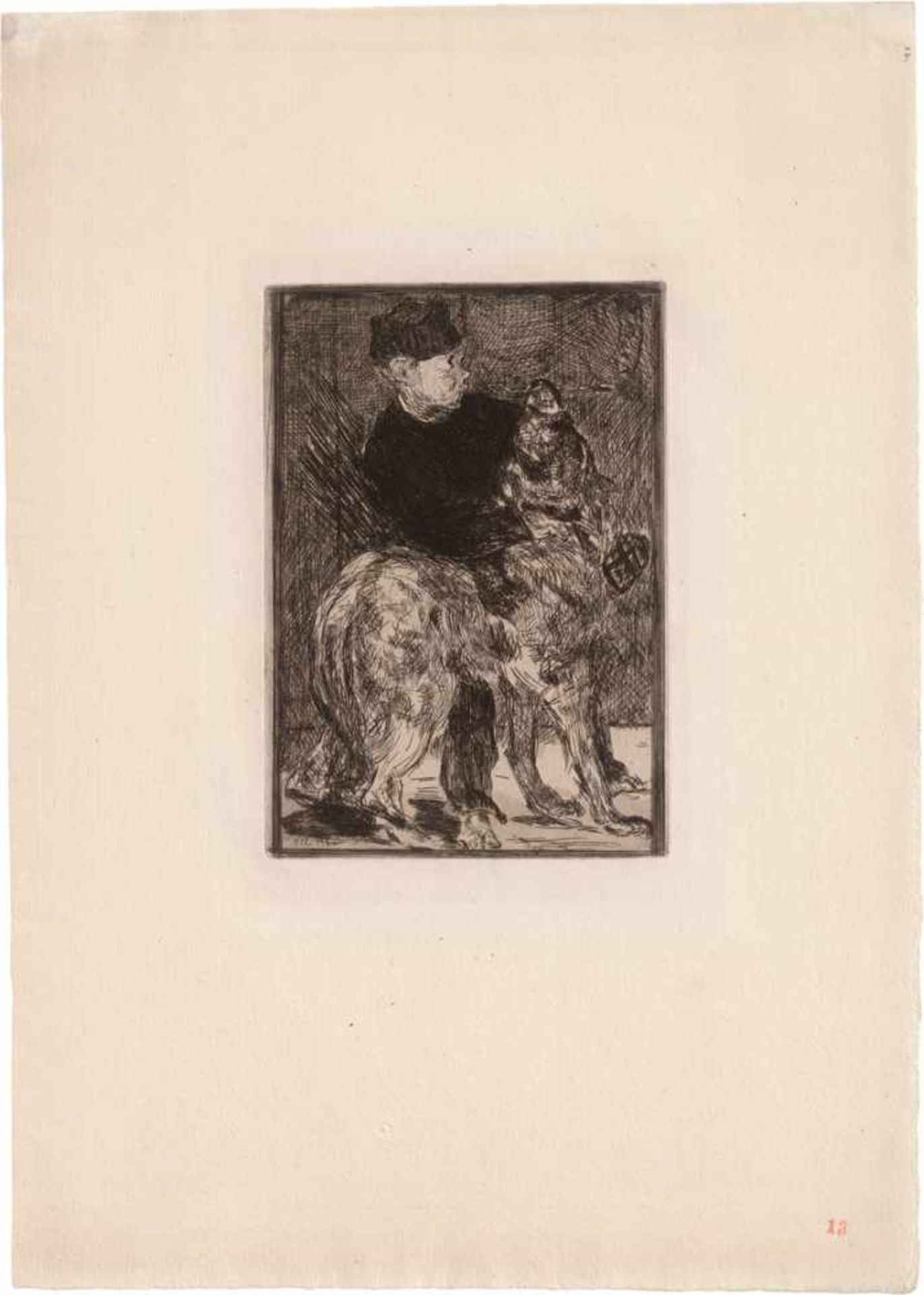 Manet, Edouard: Le garçon et le chien