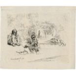 Rembrandt Harmensz. van Rijn: Die badenden Männer
