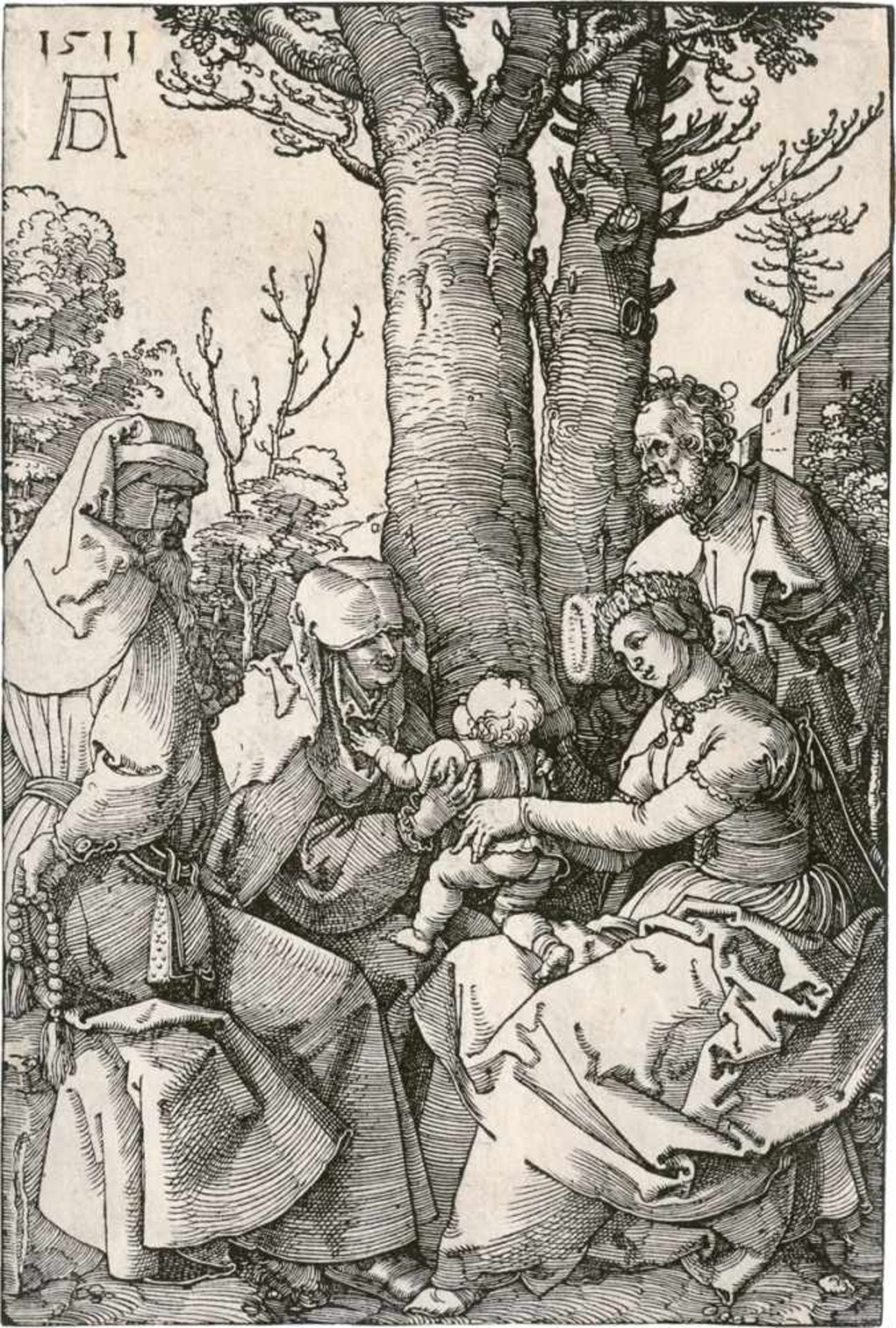 Dürer, Albrecht: Die Hl. Familie mit Joachim und Anna