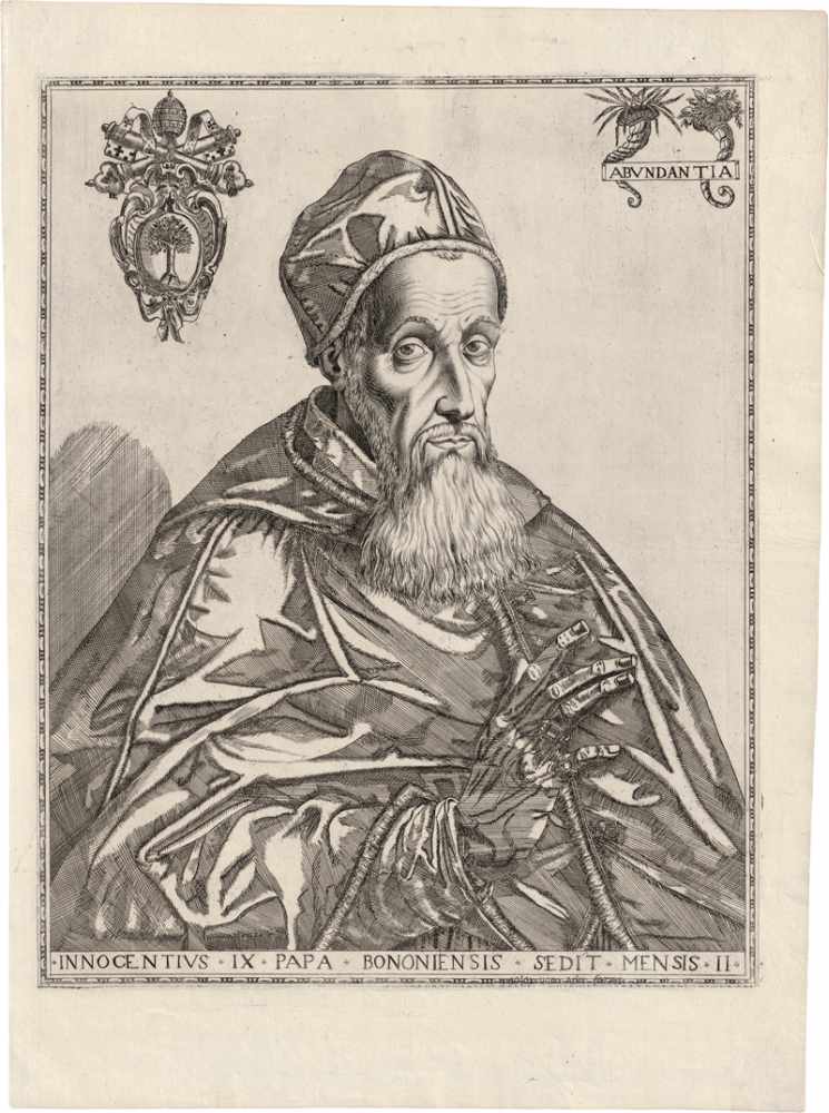 Aelst, Nicolaes van: Brustbildnis des Papstes Innocenz IX.