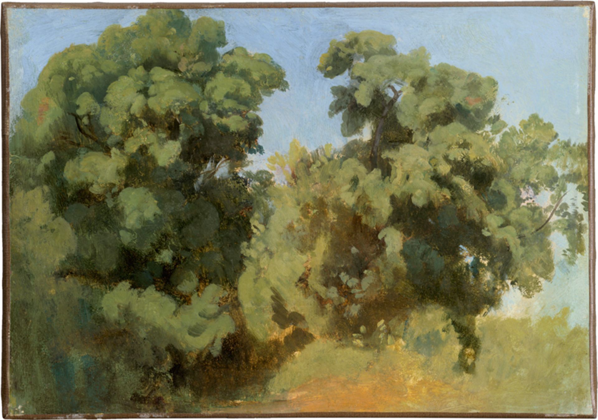 Gibert, Jean-Baptiste Adolphe: Bäume bei Albano - Image 2 of 4